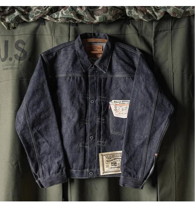 Signature Tunica Winter Men's Raw Selvedge Denim Jacket